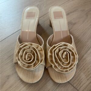 Dolce Vita Darly Heels in Raffia